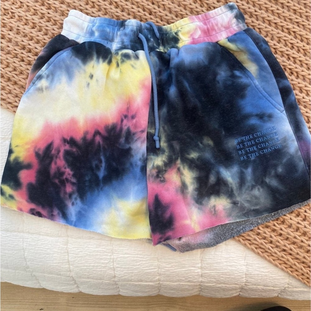 Balance Athletica tie dye shorts